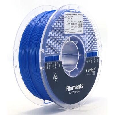 Material de imprimare 3D Gembird - Albastru - 1 kg - 400 m - ABS Material de imprimare 3D Gembird - Albastru - 1 kg - 400 m - ABS