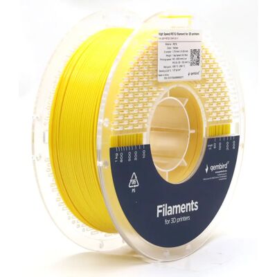 Gembird 3D-Drucker PETG-Filament - Gelb - 1,75mm - 1kg Gembird 3D-Drucker PETG-Filament - Gelb - 1,75mm - 1kg