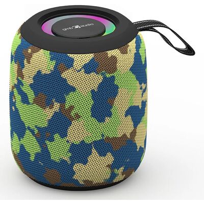 Gembird GMB Audio SPK-BT-LED-05-CM Tragbarer Lautsprecher - Camouflage Gembird GMB Audio SPK-BT-LED-05-CM Tragbarer Lautsprecher - Camouflage