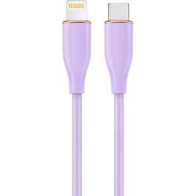 Gembird Gembird CC-USB2S-CM8PM-1.5M-P Câble Lightning Violet Gembird Gembird CC-USB2S-CM8PM-1.5M-P Câble Lightning Violet