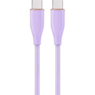 Gembird - CC-USB2S-CMCM-1.5M-P - Lila - 1.5 m - USB Kabel Gembird - CC-USB2S-CMCM-1.5M-P - Lila - 1.5 m - USB Kabel