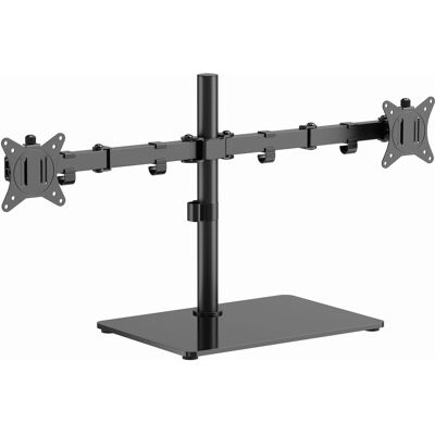 Gembird Doppelmonitorhalterung - Verstellbar, VESA-kompatibel - Schwarz Gembird Doppelmonitorhalterung - Verstellbar, VESA-kompatibel - Schwarz