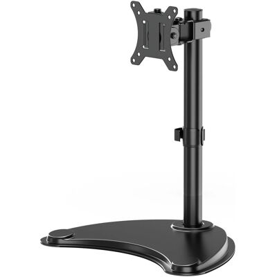 Suport de monitor Gembird MS-D1ST-04 - reglabil, VESA 100x100 mm - Negru Suport de monitor Gembird MS-D1ST-04 - reglabil, VESA 100x100 mm - Negru