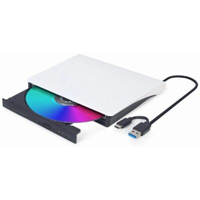 Gembird DVD-USB-031-BW Lecteur DVD externe USB - Lecteur optique - Publicité Gembird DVD-USB-031-BW Lecteur DVD externe USB - Lecteur optique - Publicité