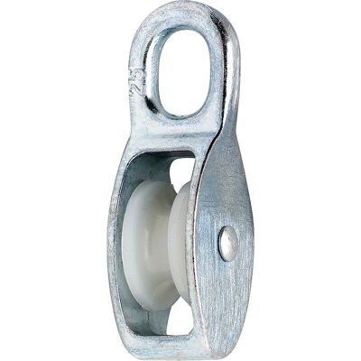 DX Katrol 10x40mm Gegalvaniseerd Staal Nylon Wiel - Katrol DX Katrol 10x40mm Gegalvaniseerd Staal Nylon Wiel - Katrol