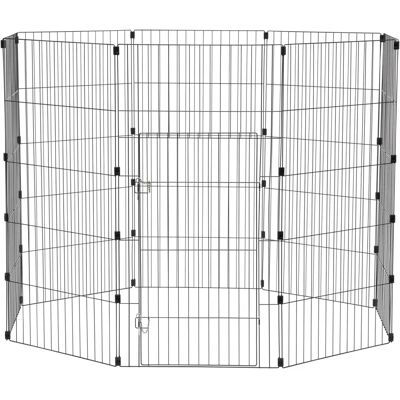 IRIS OHYAMA - Large Dog Outdoor Enclosure / Puppy Playpen, 1.7 m², 8 Panels - Dog Enclosure IRIS OHYAMA - Large Dog Outdoor Enclosure / Puppy Playpen, 1.7 m², 8 Panels - Dog Enclosure