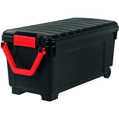 Iris Ohyama SIA-1000 Aufbewahrungsbox - Groß, abschließbar, mobil, schwarz Iris Ohyama SIA-1000 Aufbewahrungsbox - Groß, abschließbar, mobil, schwarz