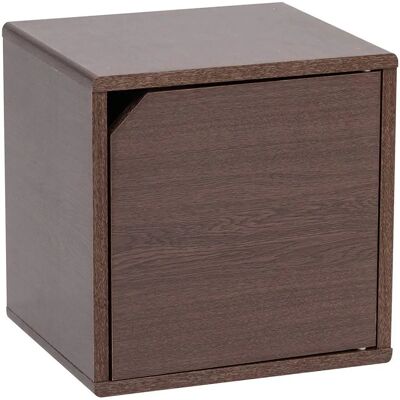 IRIS OHYAMA Cube de rangement modulaire avec porte - Armoire - Publicité IRIS OHYAMA Cube de rangement modulaire avec porte - Armoire - Publicité