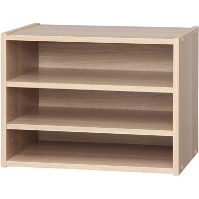 IRIS OHYAMA - Petit meuble de rangement, Table de nuit, 3 étagères réglables - Mobilier - Publicité IRIS OHYAMA - Petit meuble de rangement, Table de nuit, 3 étagères réglables - Mobilier - Publicité