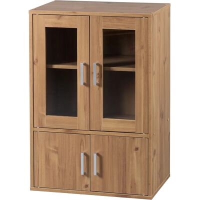 Iris Ohyama - Armoire de rangement moderne - Design classique - Meuble polyvalent - Publicité Iris Ohyama - Armoire de rangement moderne - Design classique - Meuble polyvalent - Publicité