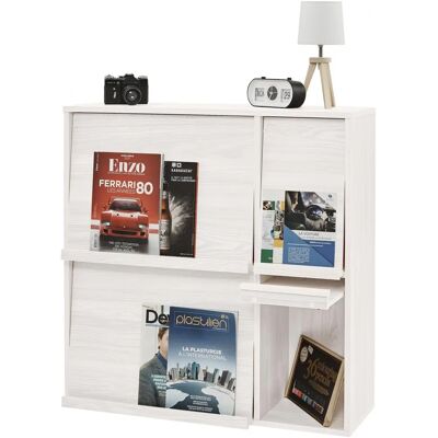 Iris Ohyama Armoire - Rangement avec 4 Portes Pliables - Mobilier Polyvalent Iris Ohyama Armoire - Rangement avec 4 Portes Pliables - Mobilier Polyvalent