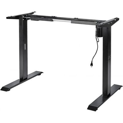 Escritorio ajustable Iris Ohyama con puertos USB - Moderno y duradero Escritorio ajustable Iris Ohyama con puertos USB - Moderno y duradero