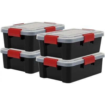 Iris Ohyama Modell 10L - Stapelbare Aufbewahrungsbox für Camping Iris Ohyama Modell 10L - Stapelbare Aufbewahrungsbox für Camping