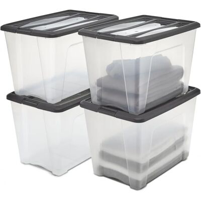 IRIS OHYAMA Aufbewahrungsbox - Stapelbar, BPA-frei, 60L IRIS OHYAMA Aufbewahrungsbox - Stapelbar, BPA-frei, 60L