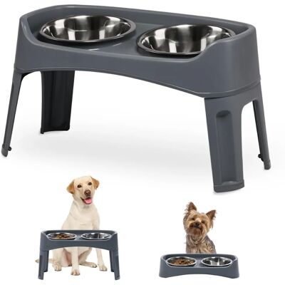 Iris Ohyama Erhöhte Hundeschalen - Verstellbar, Abnehmbar, Langlebig Iris Ohyama Erhöhte Hundeschalen - Verstellbar, Abnehmbar, Langlebig