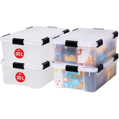 Skrzynka do przechowywania Iris Ohyama - Stojąca, Hermetyczna, 20L Skrzynka do przechowywania Iris Ohyama - Stojąca, Hermetyczna, 20L