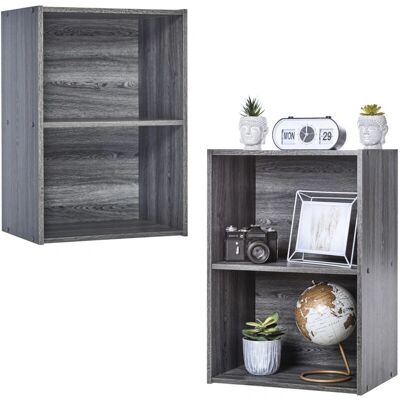 Iris Ohyama CX-2 2-pack legno ufficio Libreria Iris Ohyama CX-2 2-pack legno ufficio Libreria