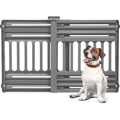 Puerta de Mascotas Iris Ohyama - Montaje a presión, extensible a 1m - Puerta para mascotas Puerta de Mascotas Iris Ohyama - Montaje a presión, extensible a 1m - Puerta para mascotas