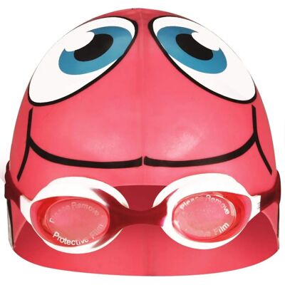 Lunettes de natation et bonnet Waimea Rose - Pack de natation - Publicité Lunettes de natation et bonnet Waimea Rose - Pack de natation - Publicité