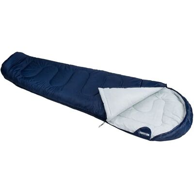 Saco de dormir momia impermeable Abbey - 200x80cm - Azul Saco de dormir momia impermeable Abbey - 200x80cm - Azul