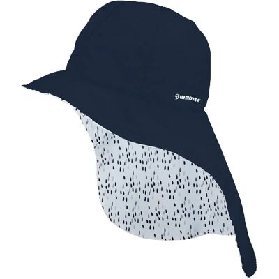 NoName Baby UV40 Double-Sided Navy Head Cap NoName Baby UV40 Double-Sided Navy Head Cap