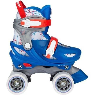 Trottinette Bleue Nijdam - Réglable 33-36 - Trottinette - Publicité Trottinette Bleue Nijdam - Réglable 33-36 - Trottinette - Publicité