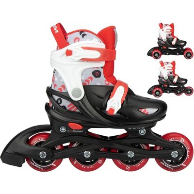 Nijdam - Street Switch 3w1 - 33-36 - Inline skates Nijdam - Street Switch 3w1 - 33-36 - Inline skates
