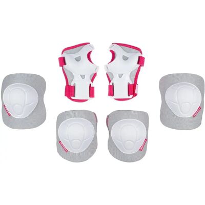 NIJDAM N61EC03-WHT-L Ensemble de protection sportive - Garçons - Publicité NIJDAM N61EC03-WHT-L Ensemble de protection sportive - Garçons - Publicité