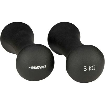 Haltères Avento 3kg Ensemble - Équipement de Fitness - Publicité Haltères Avento 3kg Ensemble - Équipement de Fitness - Publicité