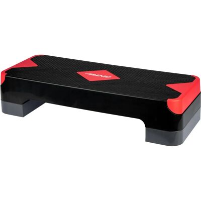Piattaforma fitness Avento - 66x25x15 cm - Nero e Rosa - Stepper Piattaforma fitness Avento - 66x25x15 cm - Nero e Rosa - Stepper