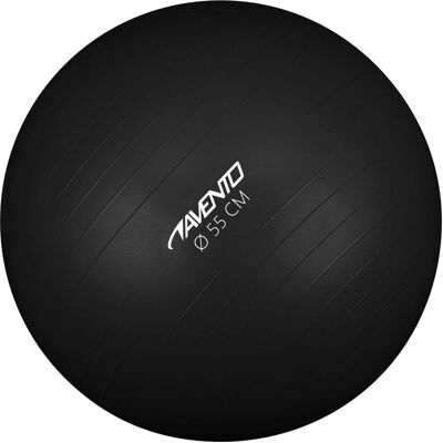 Palla fitness Avento - 55cm - Nera - Esercizio & Ufficio Palla fitness Avento - 55cm - Nera - Esercizio & Ufficio