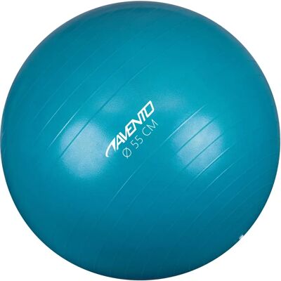 Ballon de Fitness Avento - 55cm Bleu - Publicité Ballon de Fitness Avento - 55cm Bleu - Publicité