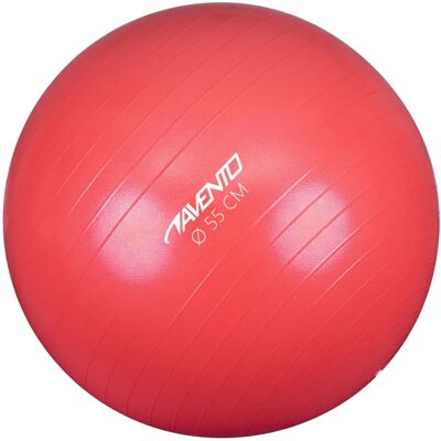 Avento roze fitnessbal - 55cm Avento roze fitnessbal - 55cm