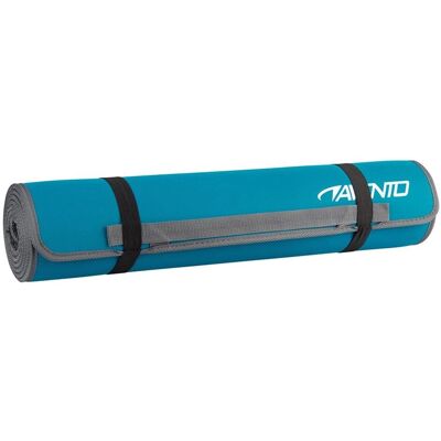 Tappetino Fitness in Neoprene Avento - Blu e Grigio - Superficie Antiscivolo Tappetino Fitness in Neoprene Avento - Blu e Grigio - Superficie Antiscivolo