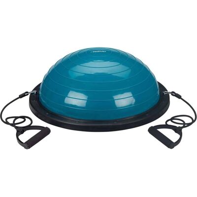 Avento Balance Trainer - 58cm aufblasbarer Balanceball mit Widerstandsbändern Avento Balance Trainer - 58cm aufblasbarer Balanceball mit Widerstandsbändern