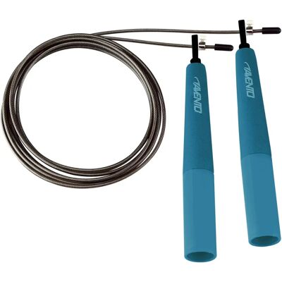 Avento - Steel Speed Grip - Bleu - Corde à sauter - Publicité Avento - Steel Speed Grip - Bleu - Corde à sauter - Publicité