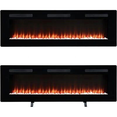 Cheminée électrique Sierra 60 de Glen Dimplex - Télécommande, Bluetooth - Publicité Cheminée électrique Sierra 60 de Glen Dimplex - Télécommande, Bluetooth - Publicité