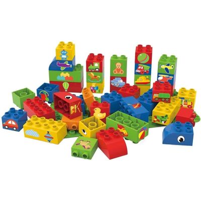 Set de Blocs Éducatifs Biobuddi 40 Pièces - Jouet de Construction - Publicité Set de Blocs Éducatifs Biobuddi 40 Pièces - Jouet de Construction - Publicité