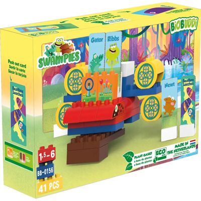 BiOBUDDi Swampies SwampSpaceShip - Blocs de construction pour enfants 1-6 - Publicité BiOBUDDi Swampies SwampSpaceShip - Blocs de construction pour enfants 1-6 - Publicité