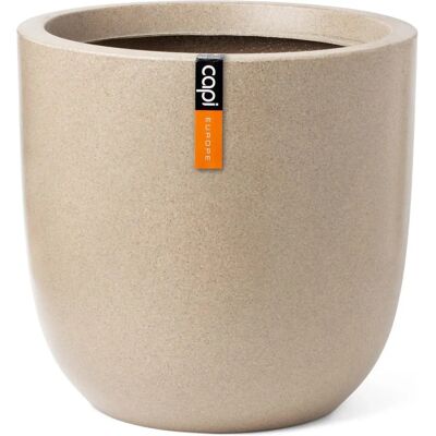 Capi Europe Kunststoff 35cm Pflanztopf - Beige Terrazzo - Innen/Außen Capi Europe Kunststoff 35cm Pflanztopf - Beige Terrazzo - Innen/Außen