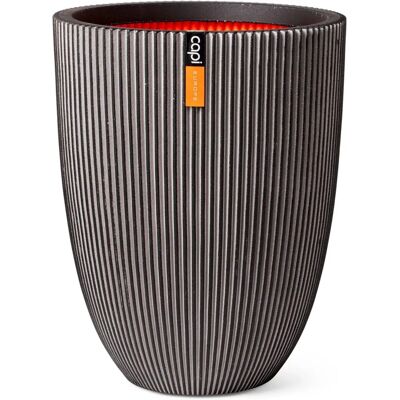 Capi Europe Blumenkübel Groove - 46x58 cm, Anthrazit Capi Europe Blumenkübel Groove - 46x58 cm, Anthrazit