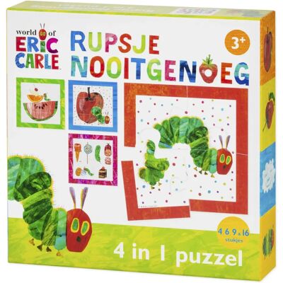 Bambolino Toys De Zeer Hongerige Rups 4-in-1 Puzzel - Puzzeltype Bambolino Toys De Zeer Hongerige Rups 4-in-1 Puzzel - Puzzeltype