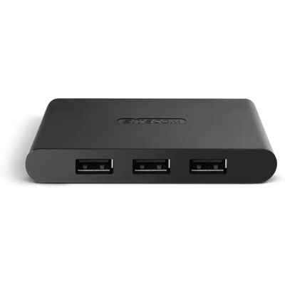 Sitecom CN-080 USB Hub - 4 Portas - Preto - USB 2.0 Sitecom CN-080 USB Hub - 4 Portas - Preto - USB 2.0