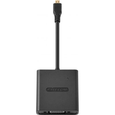 Adattatore Micro-HDMI a VGA + Audio Sitecom CN-355 Adattatore Micro-HDMI a VGA + Audio Sitecom CN-355