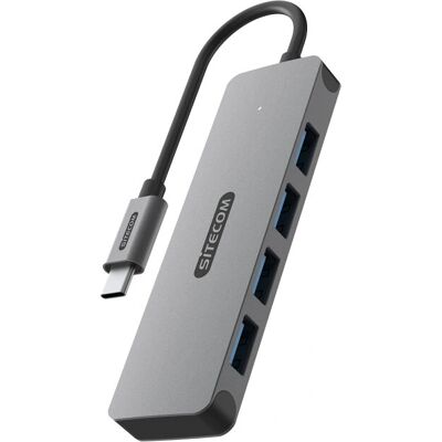 Sitecom CN-5009 Hub USB-C 4x USB-A 5 Gbps Sitecom CN-5009 Hub USB-C 4x USB-A 5 Gbps