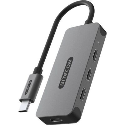 Sitecom CN-5014 Hub USB - USB 3.2 Gen 1 - Noir, Gris Sitecom CN-5014 Hub USB - USB 3.2 Gen 1 - Noir, Gris