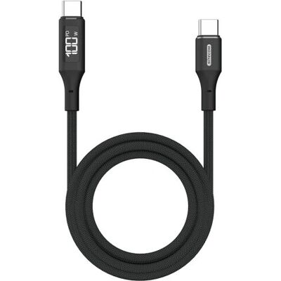 Câble USB-C Sitecom CA-1005 1,5 m Noir Câble USB-C Sitecom CA-1005 1,5 m Noir
