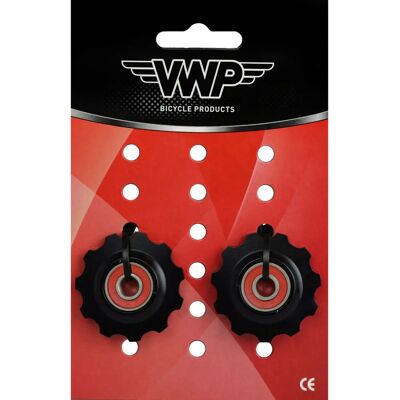 VWP Set derailleurwieltjes 11t - Keramische lagers VWP Set derailleurwieltjes 11t - Keramische lagers