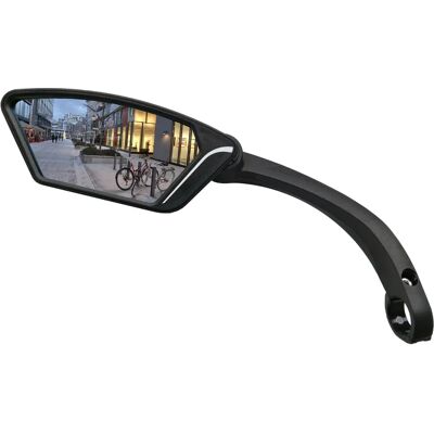 VWP Fietsspiegel - Verstelbaar, 12cm, Links, Zwart - Fietsaccessoire VWP Fietsspiegel - Verstelbaar, 12cm, Links, Zwart - Fietsaccessoire