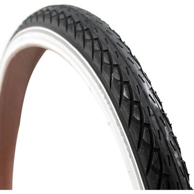 Deli Tire SA-206 24 x 1.75 Zwart/Wit Reflecterende Fietsband Deli Tire SA-206 24 x 1.75 Zwart/Wit Reflecterende Fietsband